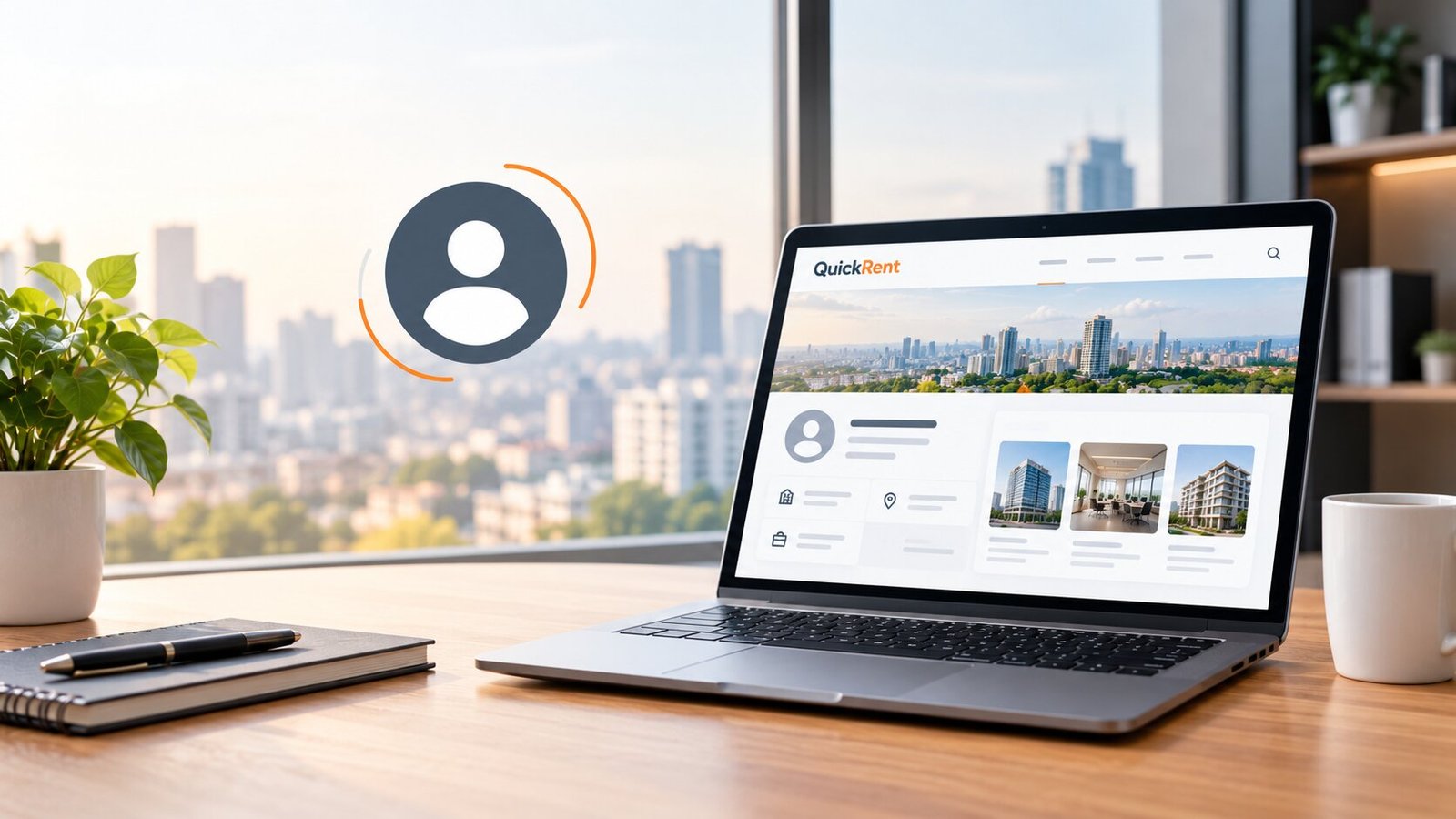 Modern Real Estate Profile Workspace